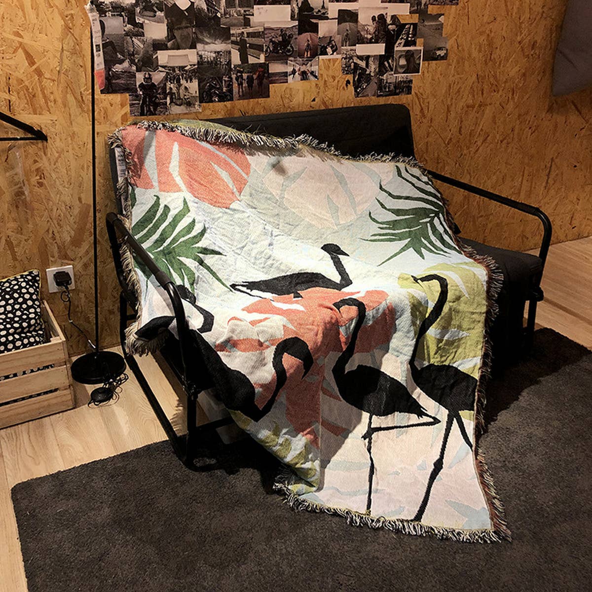 JACQUARD BLANKET SOFA BLANKET COVER BLANKET