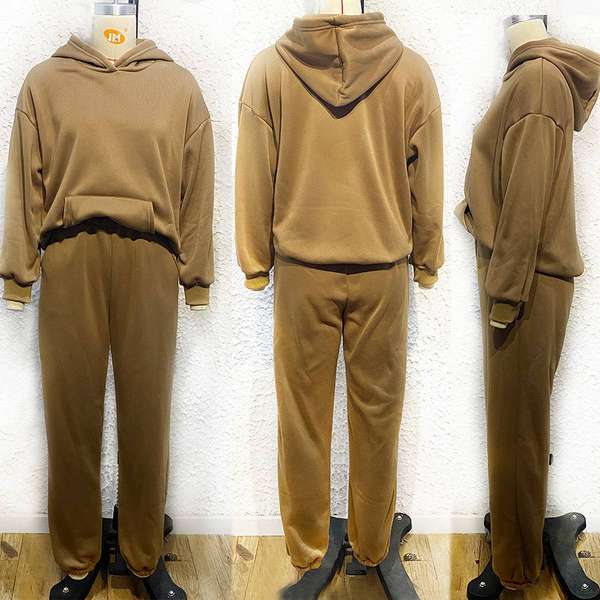 Hooded hoodie fashion pantsuit