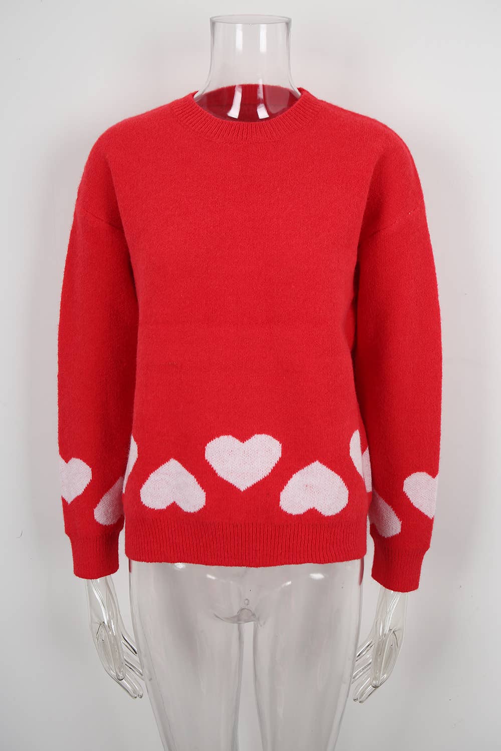 Feeling human love long sleeve in basic sweater