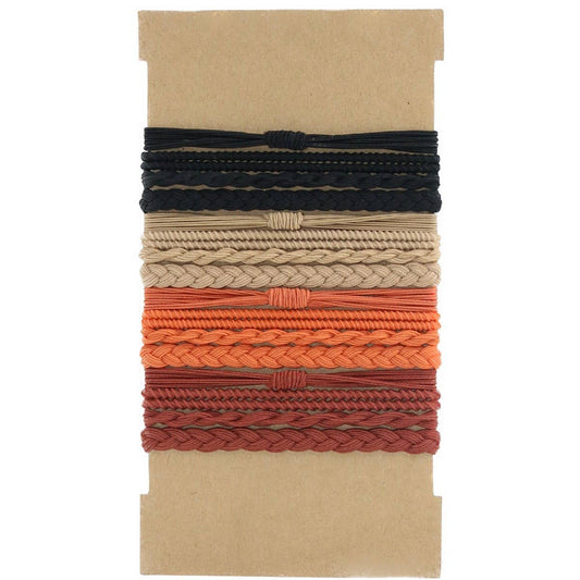 POPULAR BRAIDED BASIC PONYTAIL HAIR SCRUNCHIES_CWAHA2727