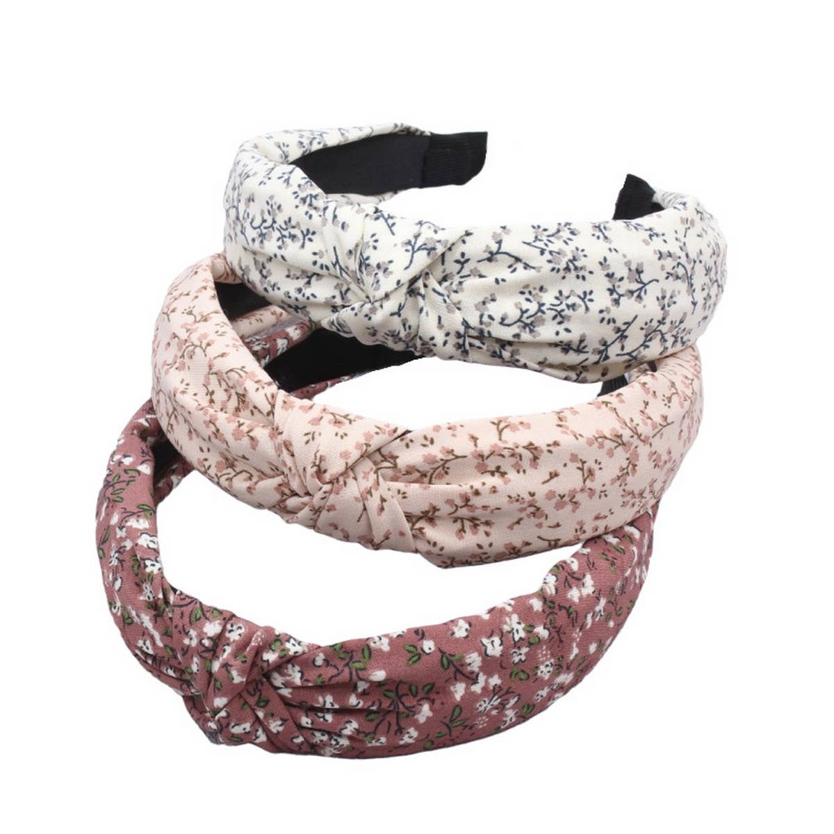 SIMPLE PRINT NEW CROSS KNOT HEADBAND_CWAHA1671