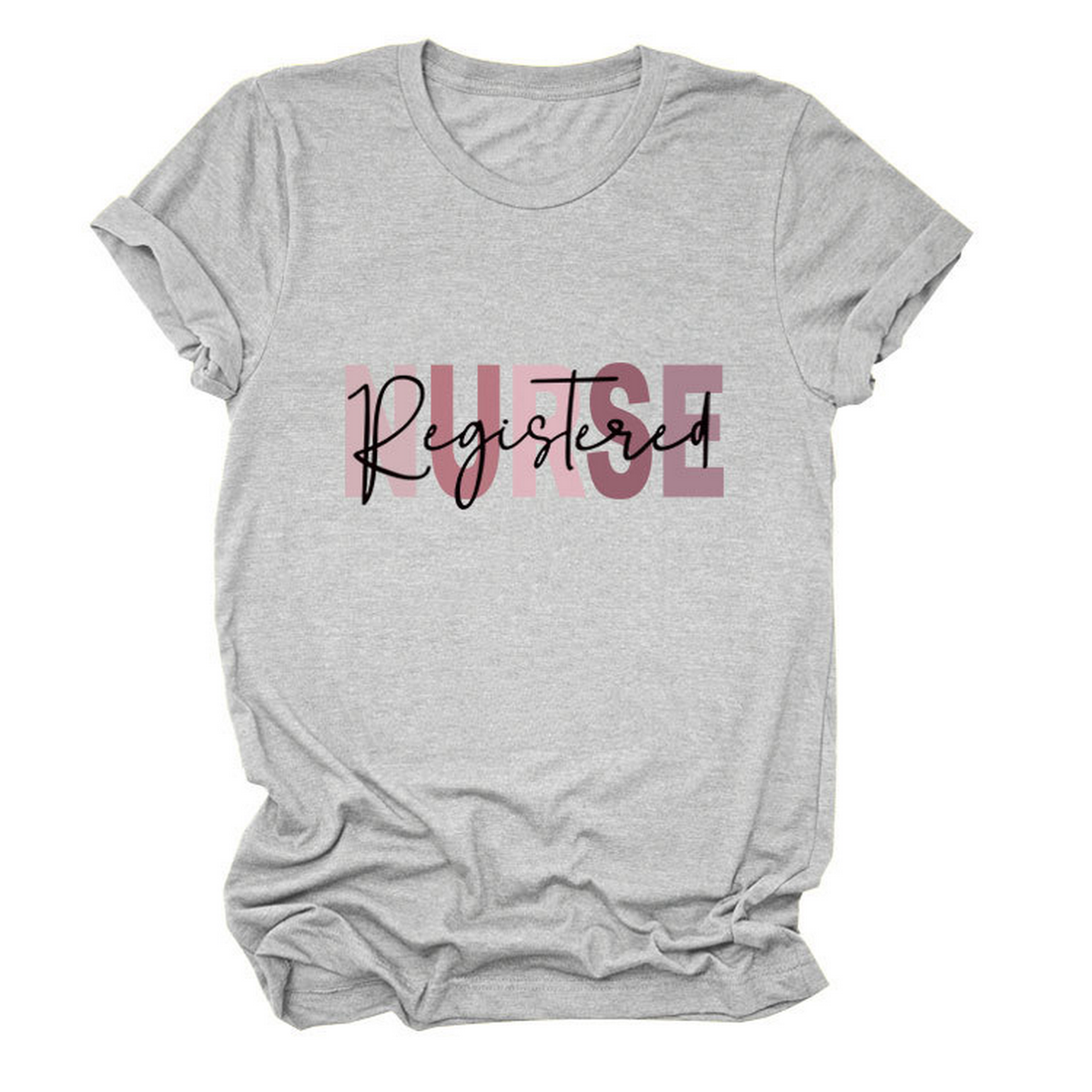 Trendy Plus Size T-Shirt for Women, Short Sleeve