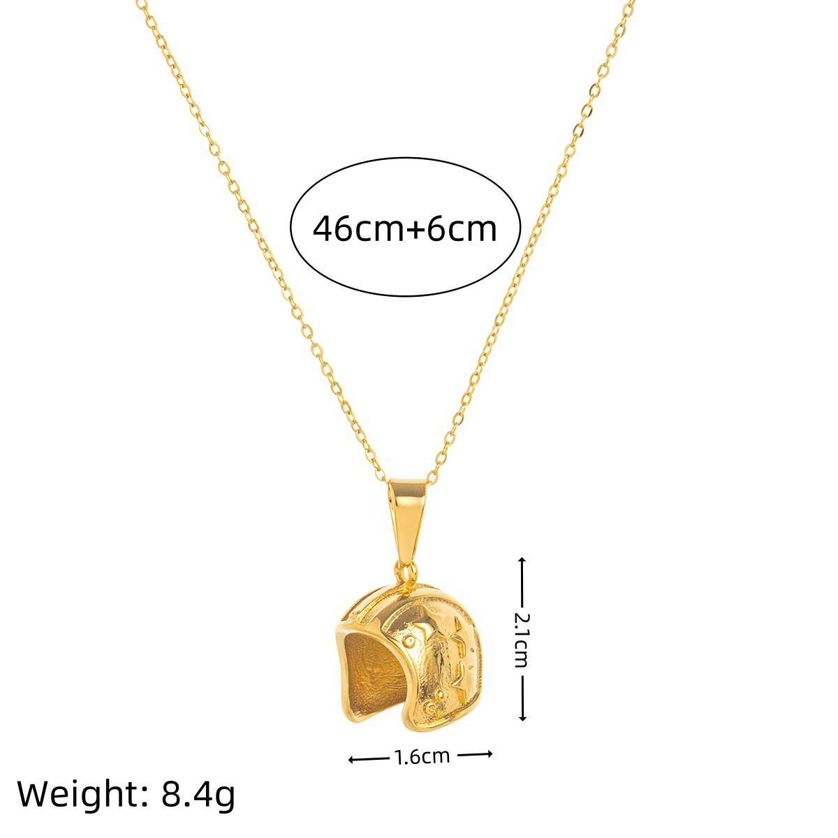 Creative Hip Hop Sports Pendant Necklace