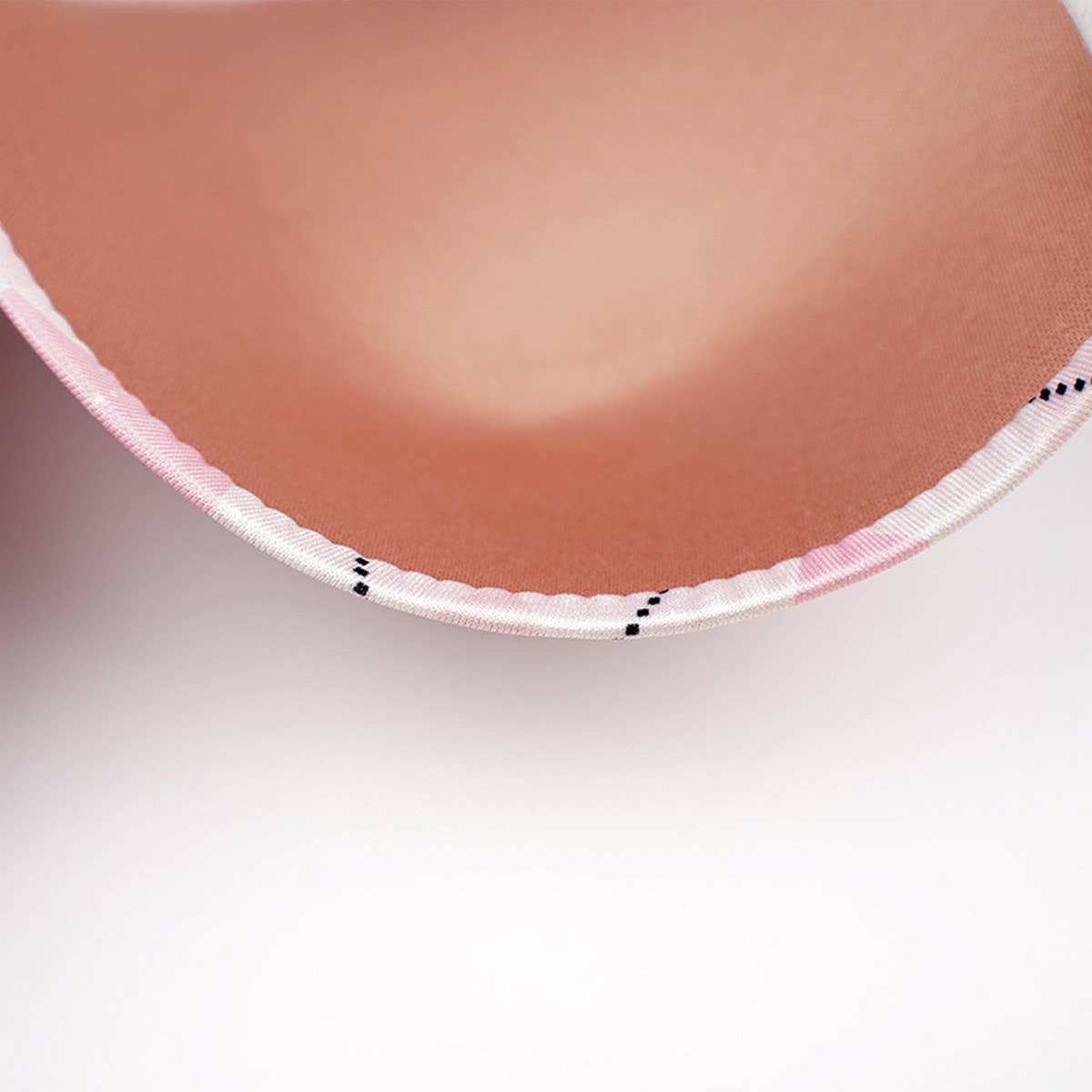 WOMEN FASHION PINK GATHERED BRA