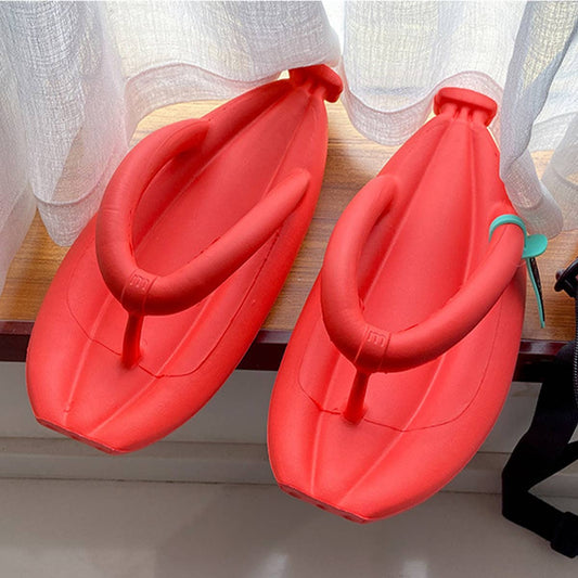 EVA NEW BANANA FLIP FLOPS SOFT AND COMFORTABLE_CWSHS0681