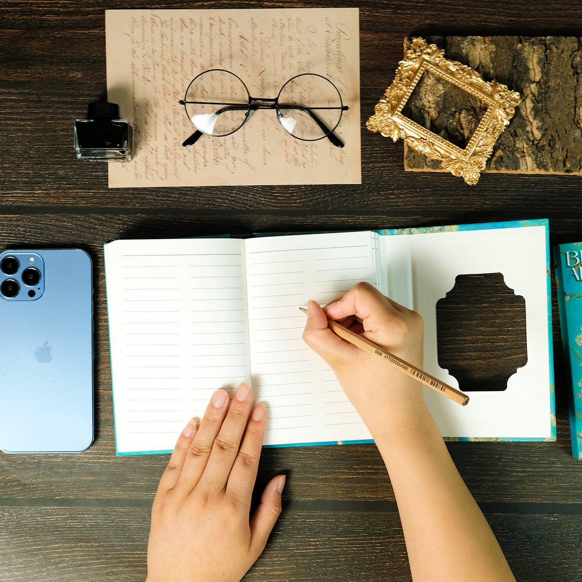 MAGNETIC APRICOT BLOSSOM DIY NOTEBOOK