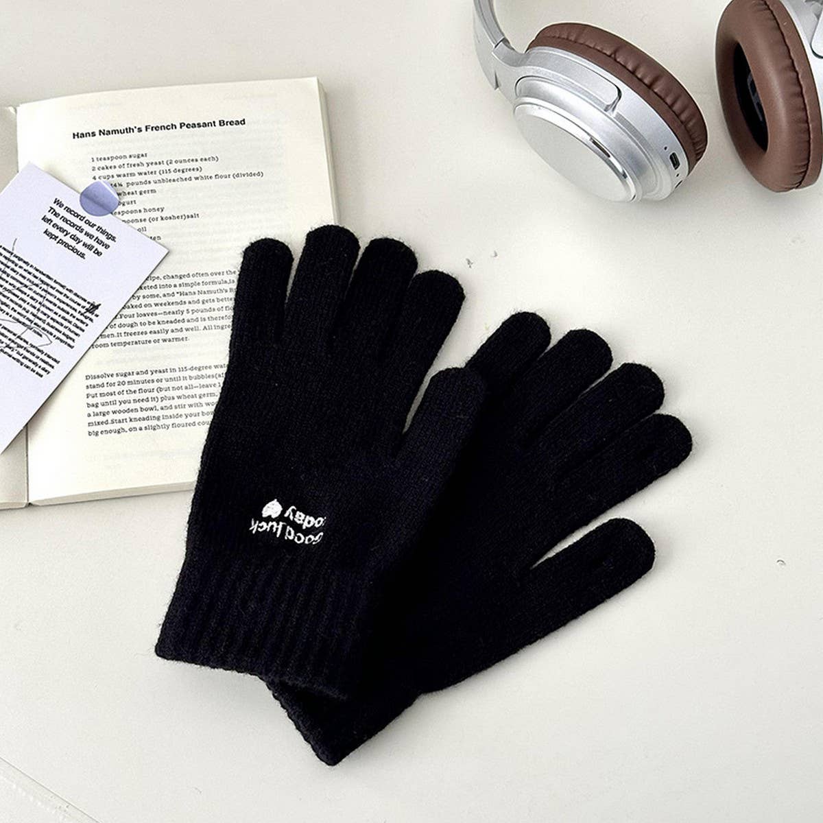 THICKENED WARM TOUCH SCREEN GLOVES_CWAG0143