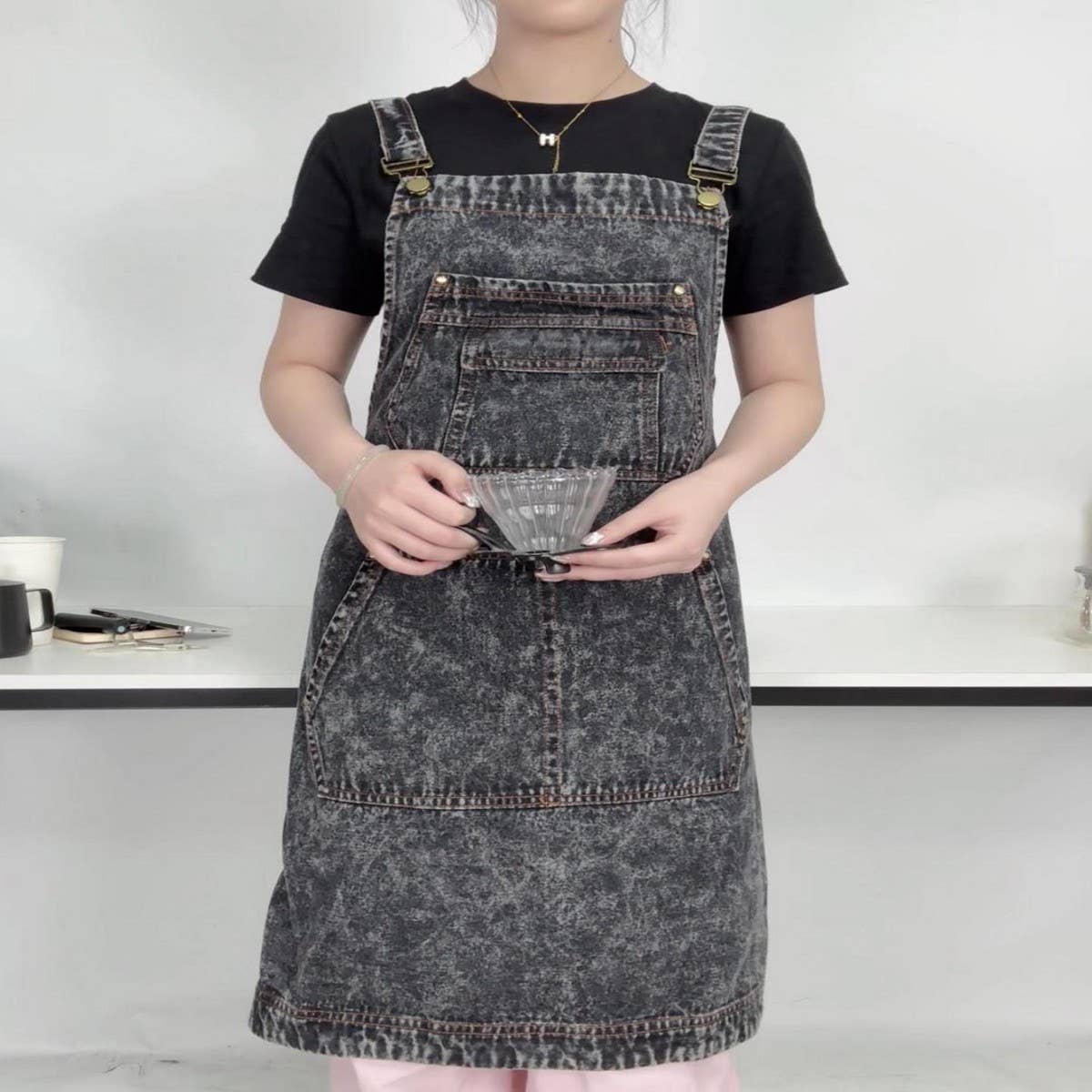 CWMM1816_Washed Denim Multi-Purpose Outdoor Work Apron