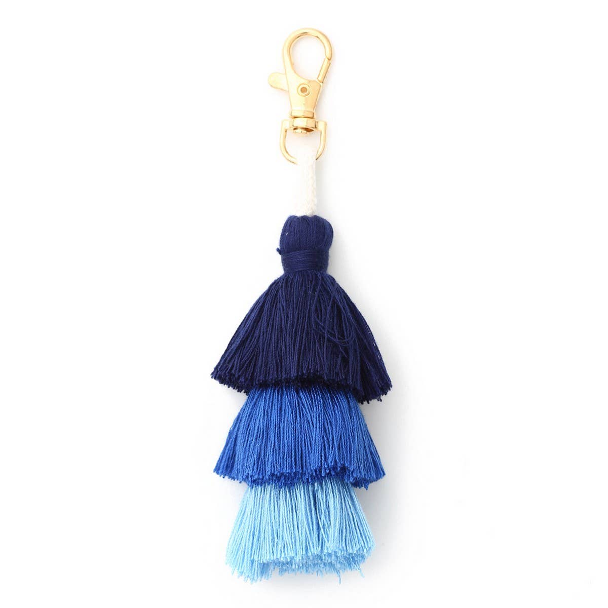 Bohemian Handmade Multi-Layer Tassel Keychain_CWAB5022