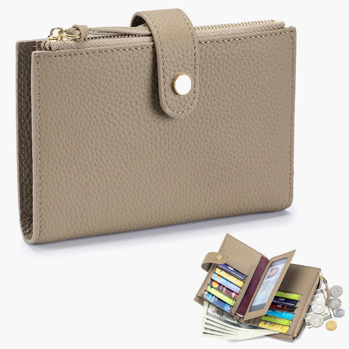 MULTIFUNCTIONAL LARGE CAPACITY SHORT LEATHER WALLET_CWAB3753