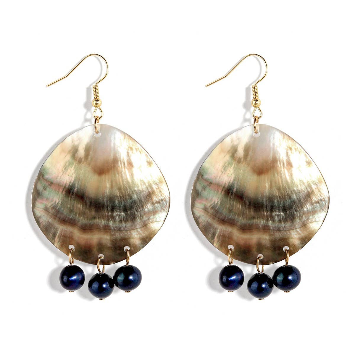 FASHION NATURAL MOTHER-OF-PEARL EARRINGS_CWMM4260