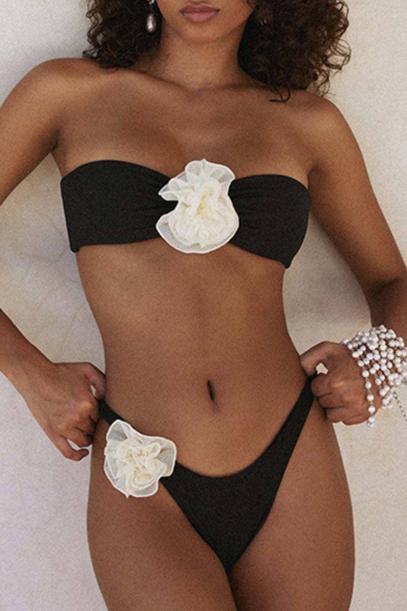 CWMW0787_3D BIKINI FLOWER SEXY SWIMSUIT