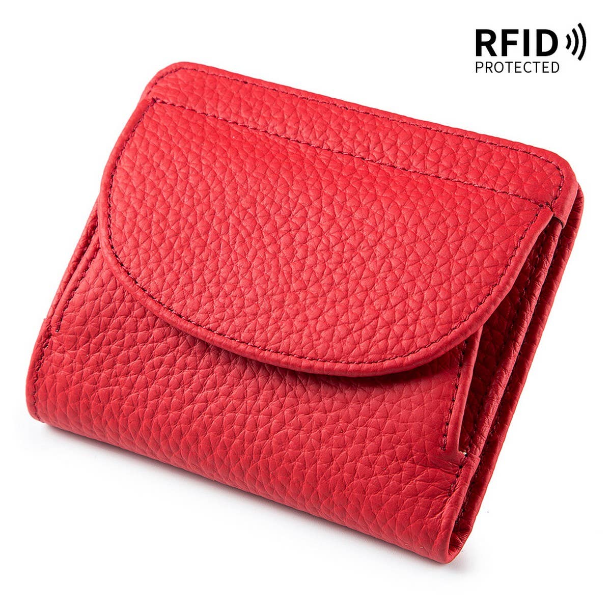MINI SIMPLE FOLDING ULTRA-THIN LEATHER WALLET_CWAB3710