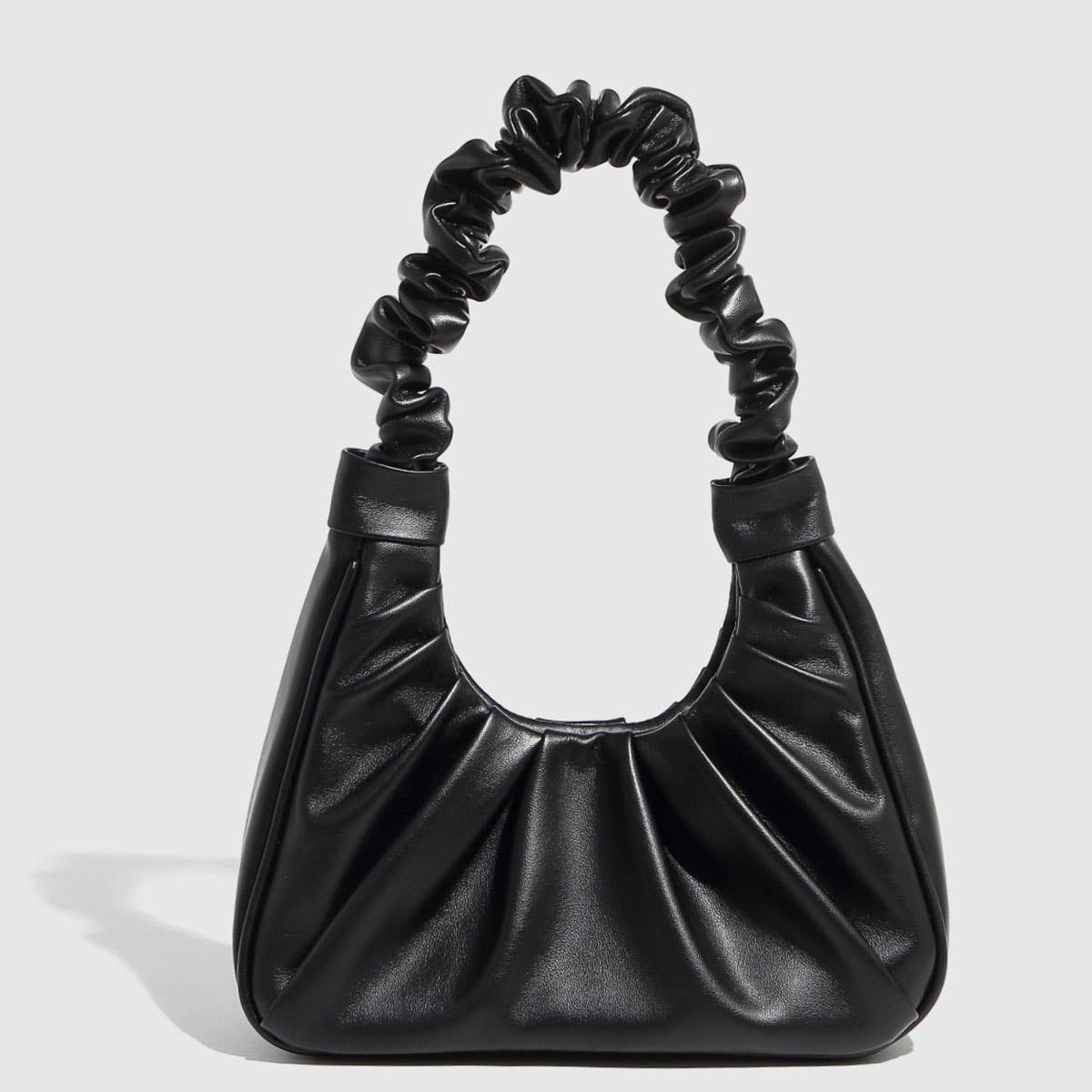 Elegant Ruched Cloud Shoulder Bag for Women_CWAB5702