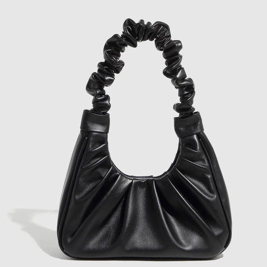 Elegant Ruched Cloud Shoulder Bag for Women_CWAB5702