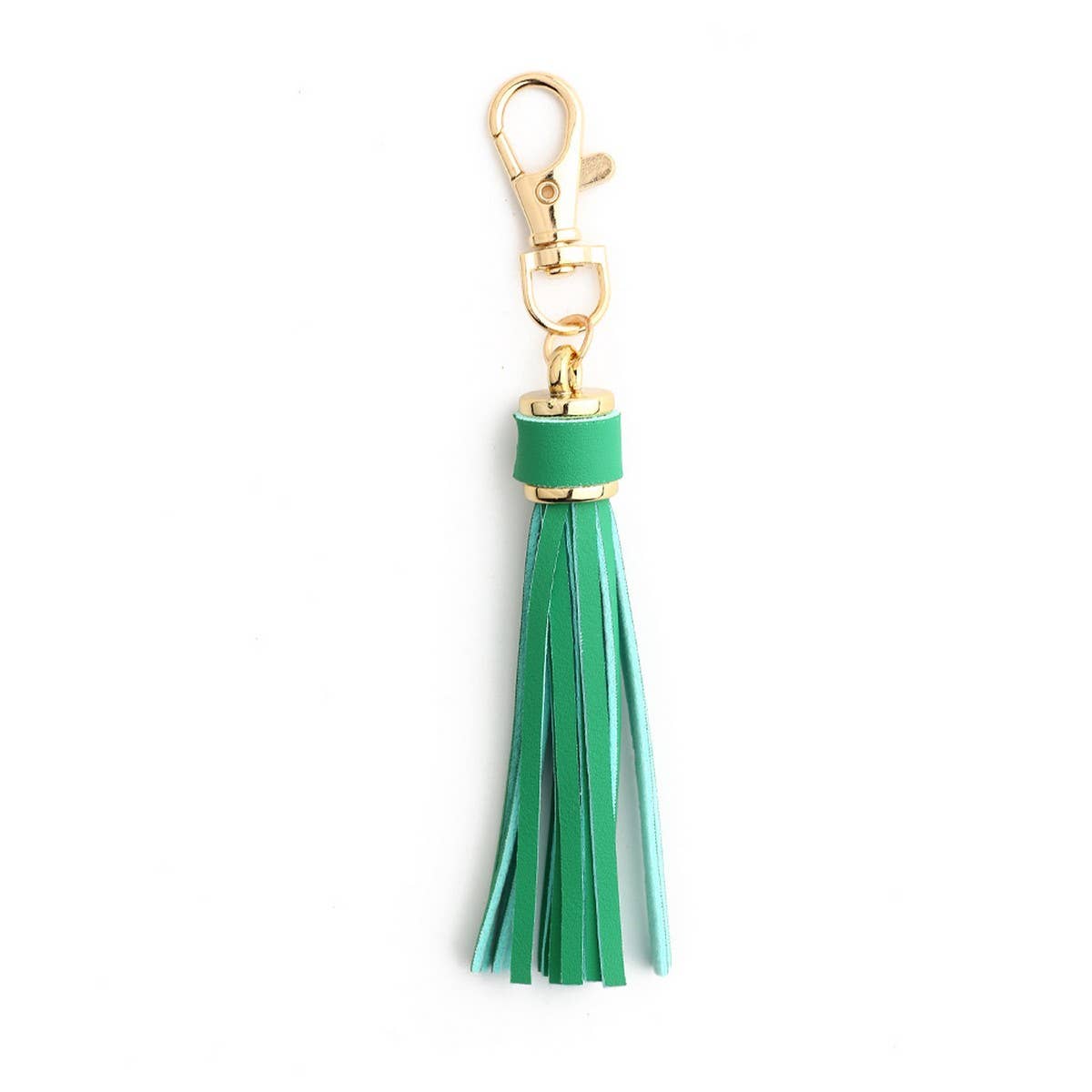 Leather Fringe Keychain, PU Tassel Bag Charm_CWAB5008