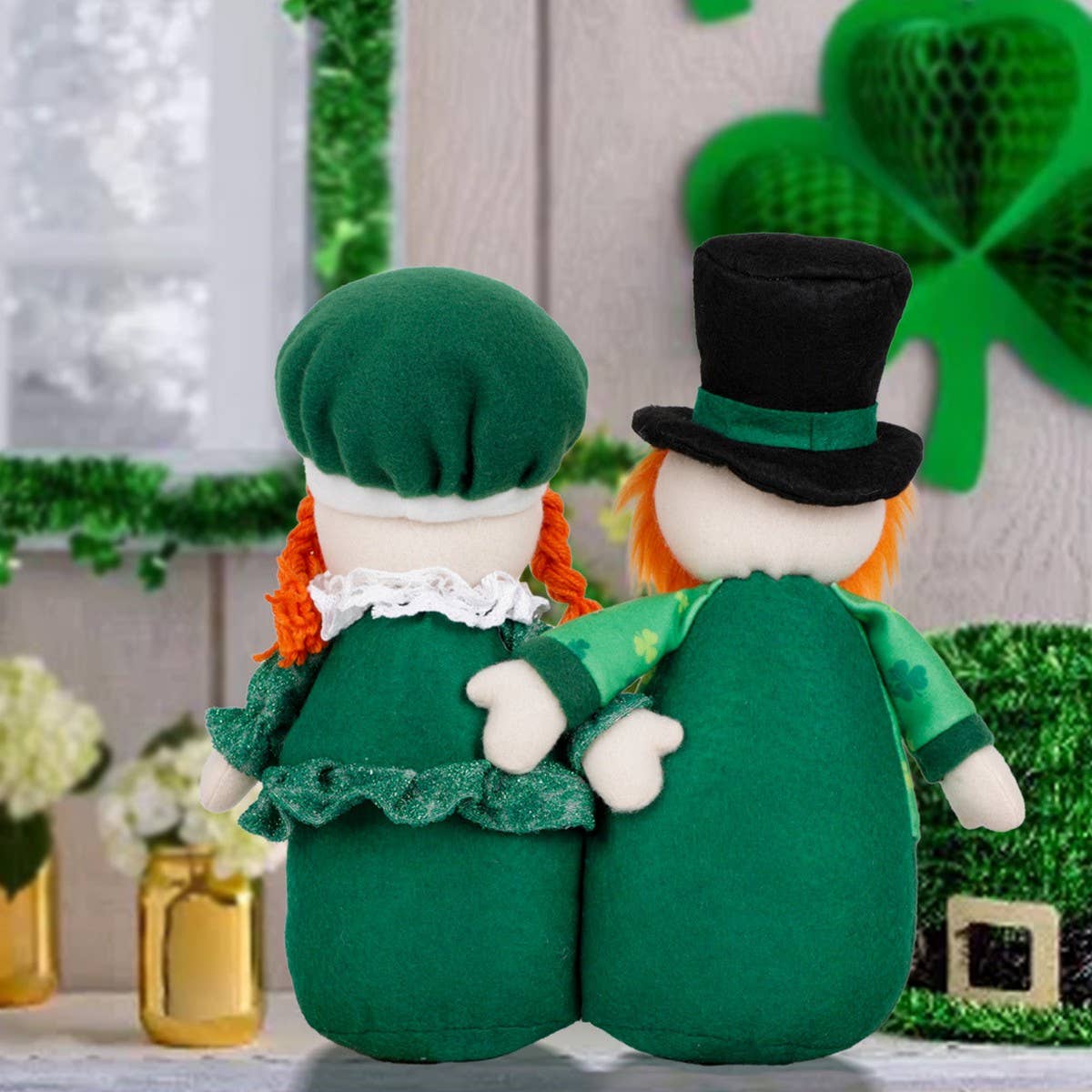 GREEN LEAF FESTIVAL DOLL DOLL ST. PATRICK'S DAY