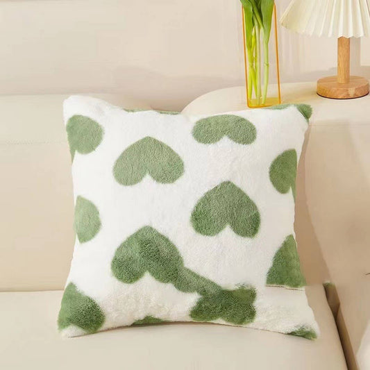 Moroccan Style Embroidered Grid Pillow Cover