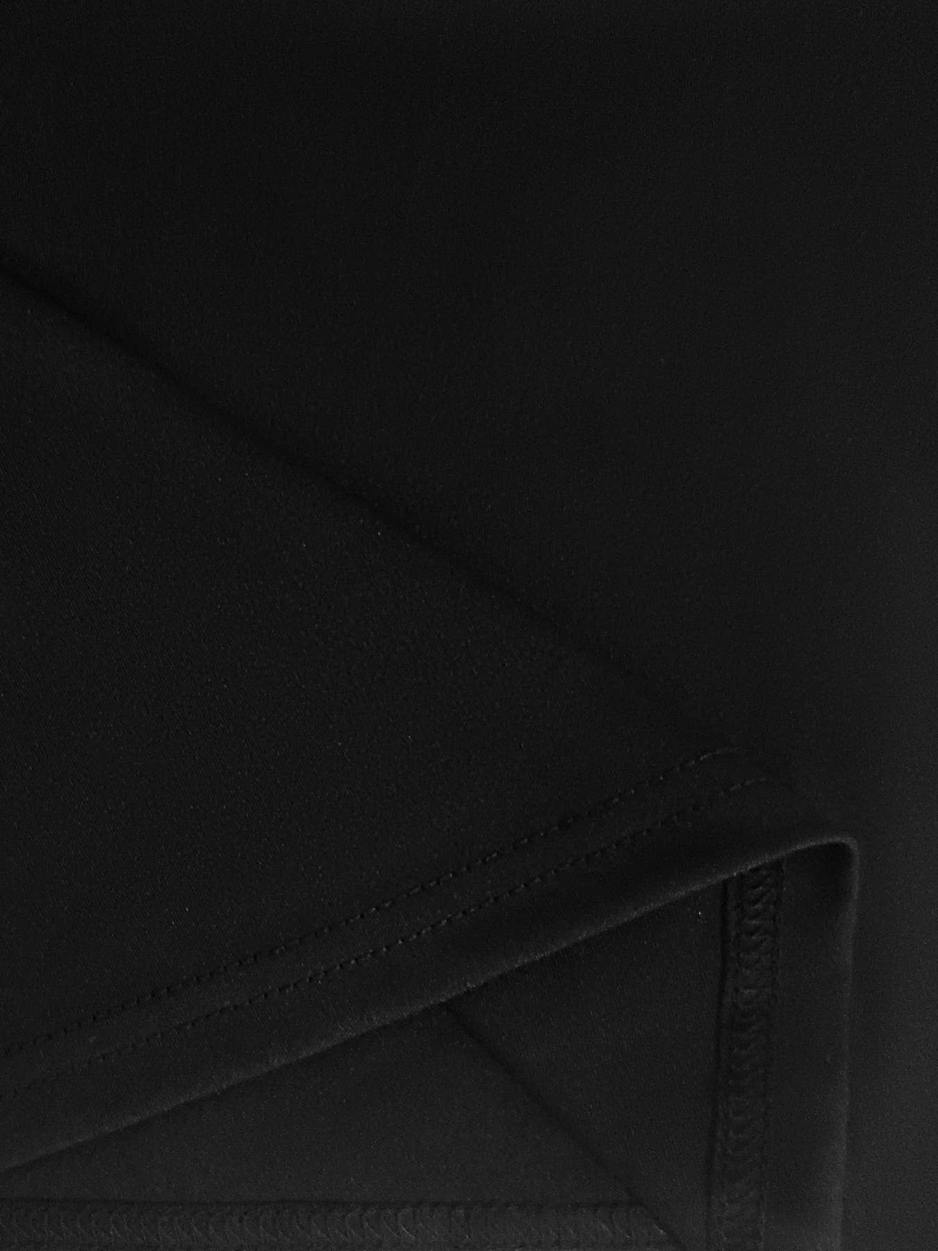 Sexy chest cross-cut solid color long sleeve Top