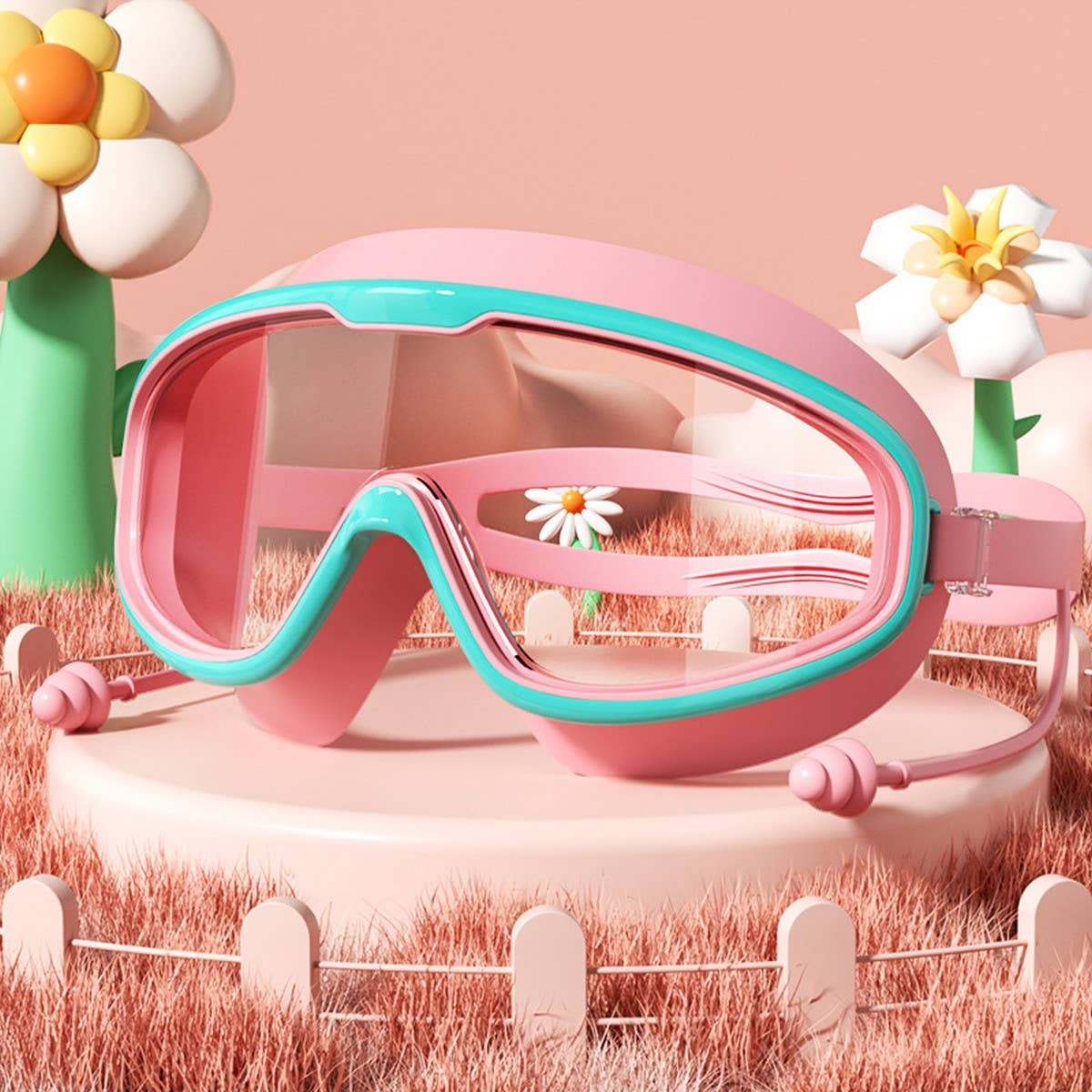 Kids HD Anti-Fog Swim Goggles ? Large & Stylish£ßCWMM6647