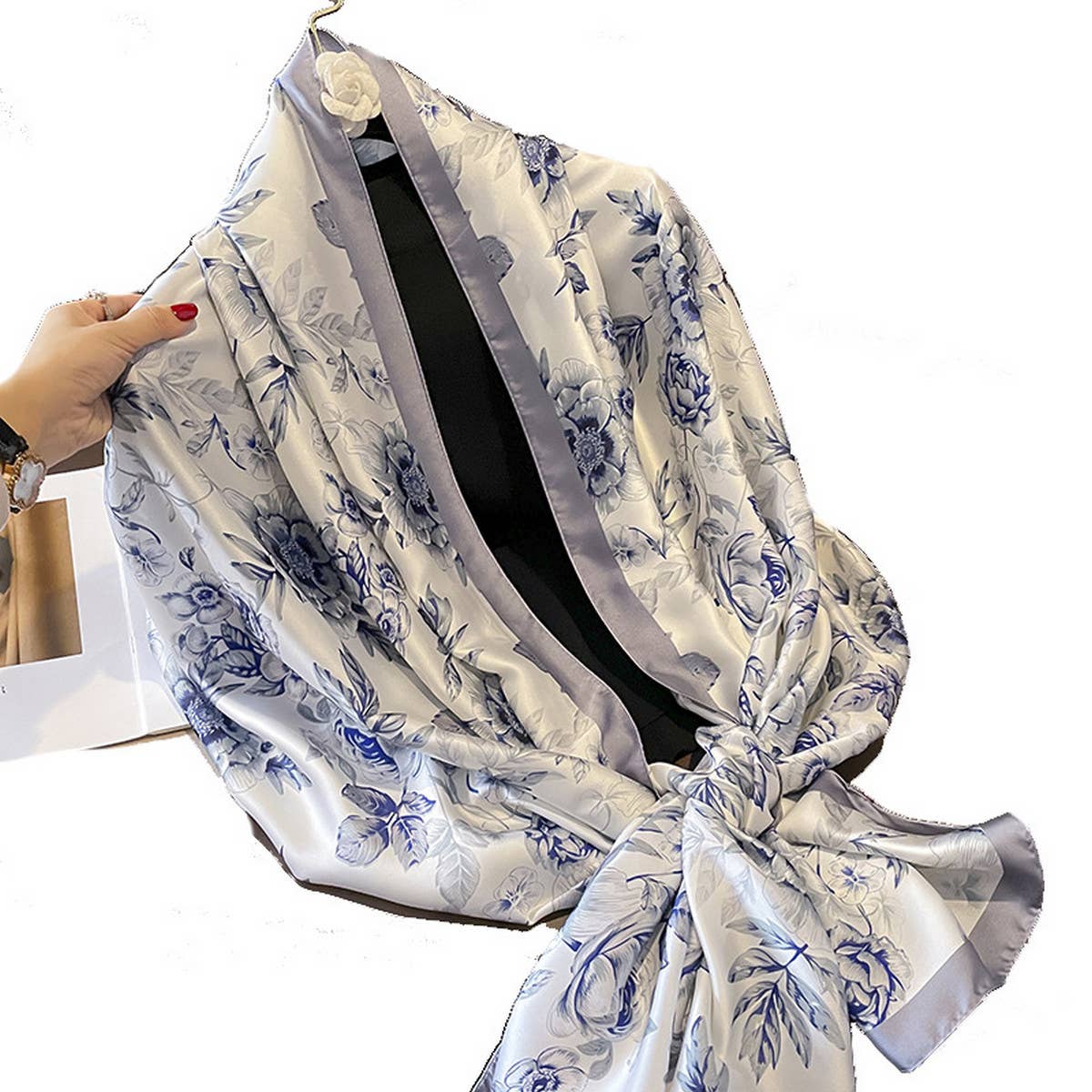 Boho Print Scarf - Sunproof Travel Wrap for Women_CWASC0532