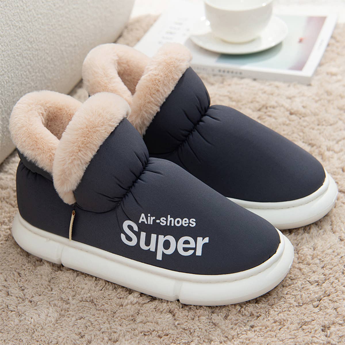 WINTER SLIPPERS WARM  WATERPROOF  HOME HOUSE SHOES