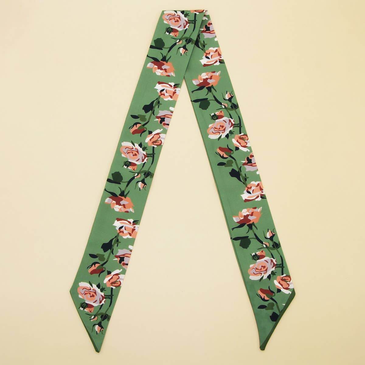 Skinny Silk Feel Scarf ??Hair, Bag, Gift Ribbon_CWASC0082