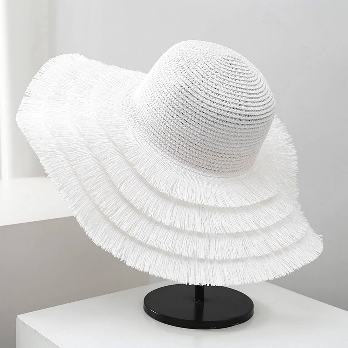SUMMER TRAVEL STRAW HAT WOMEN'S LARGE BRIM CASUAL_CWAH1172