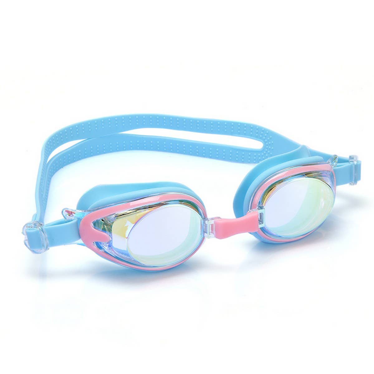 Kids Swim Goggles, HD Anti-Fog Waterproof Silicone