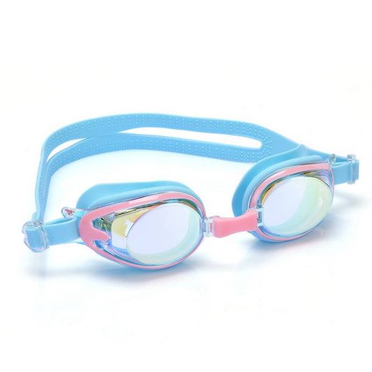 Kids Swim Goggles, HD Anti-Fog Waterproof Silicone