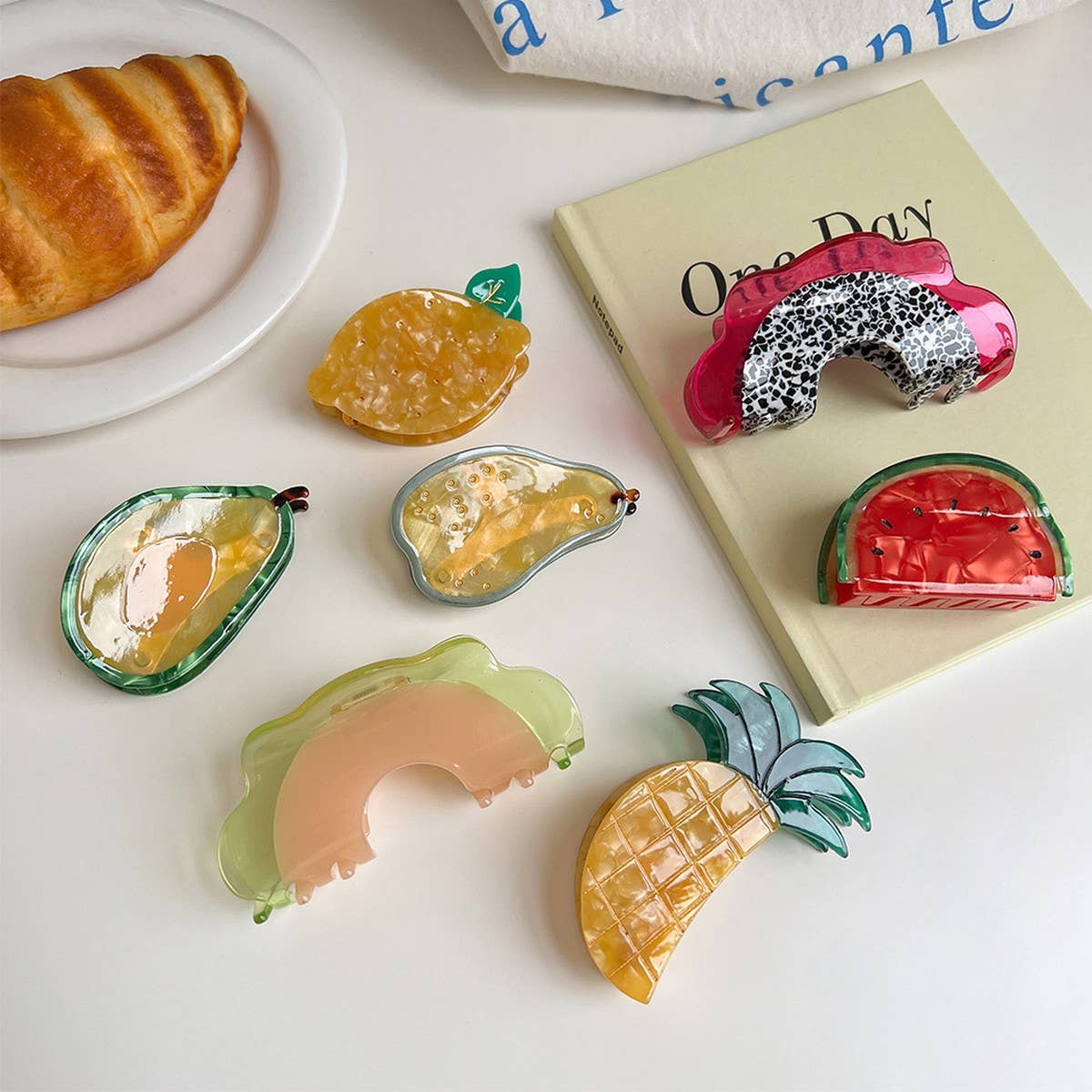 Fruit Acetate Hair Claw Clip for Women - Summer£ßCWAHA5788