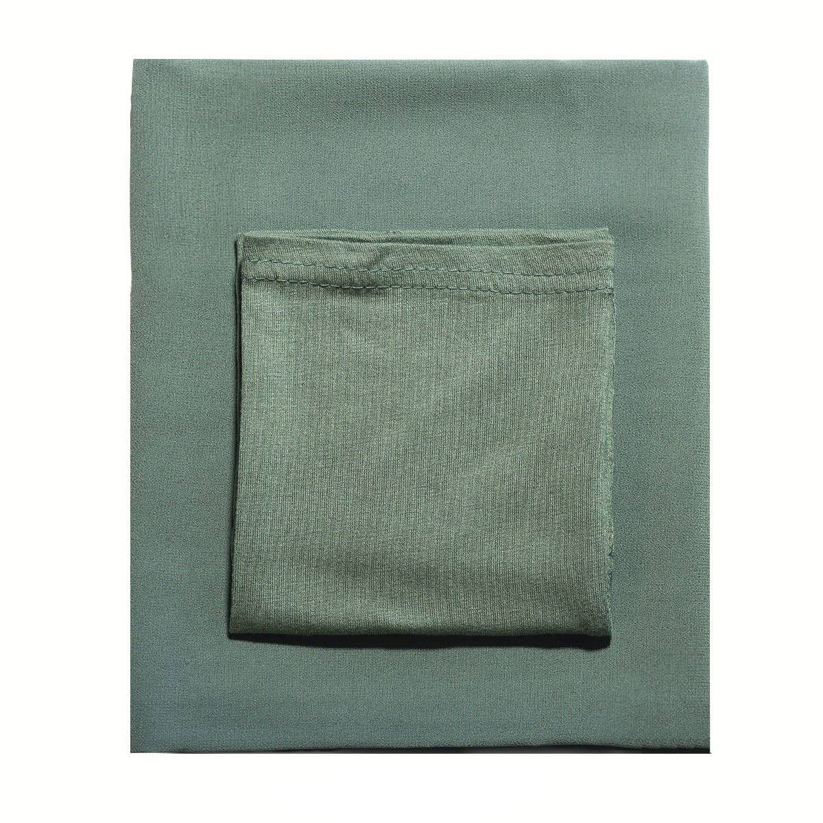 CHIFFON SHAWL HEADSCARF TWO-PIECE SET