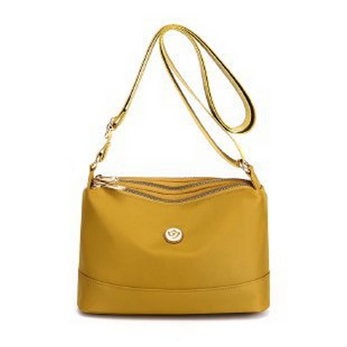 NYLON CLOTH CASUAL SHOULDER MESSENGER BAG_CWAB3532