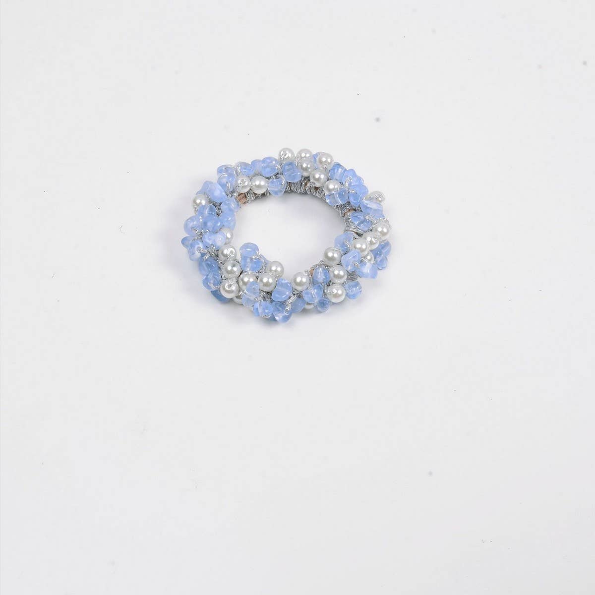 Simple Pearl Ponytail Hair Tie Elegant New Style_CWAHA6771