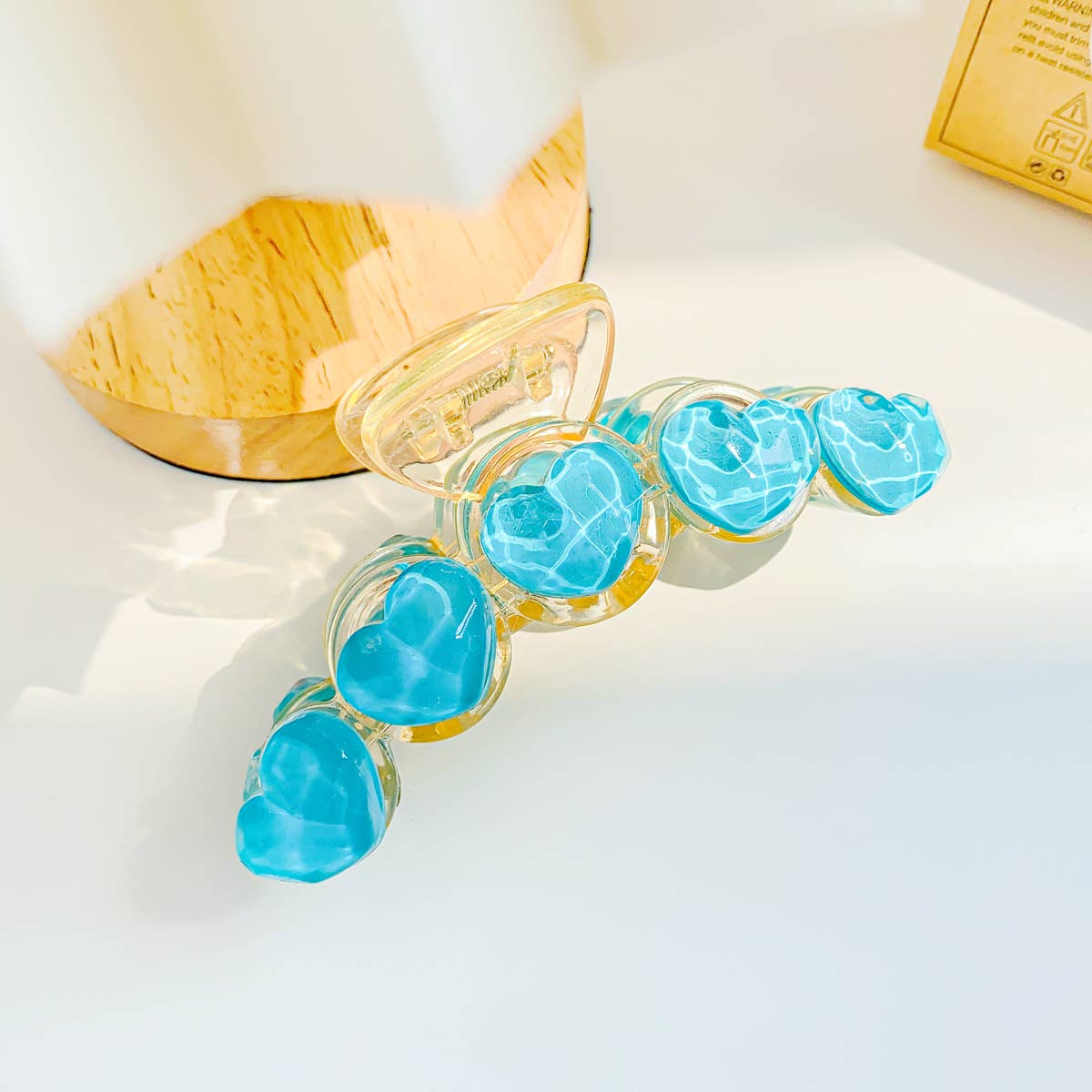 Macaron fresh fruit grab clips sweet hair clips