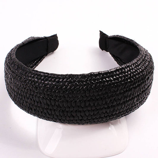 WOMEN WOVEN DETAIL BOHO HAIR BAND _CWAHA0219