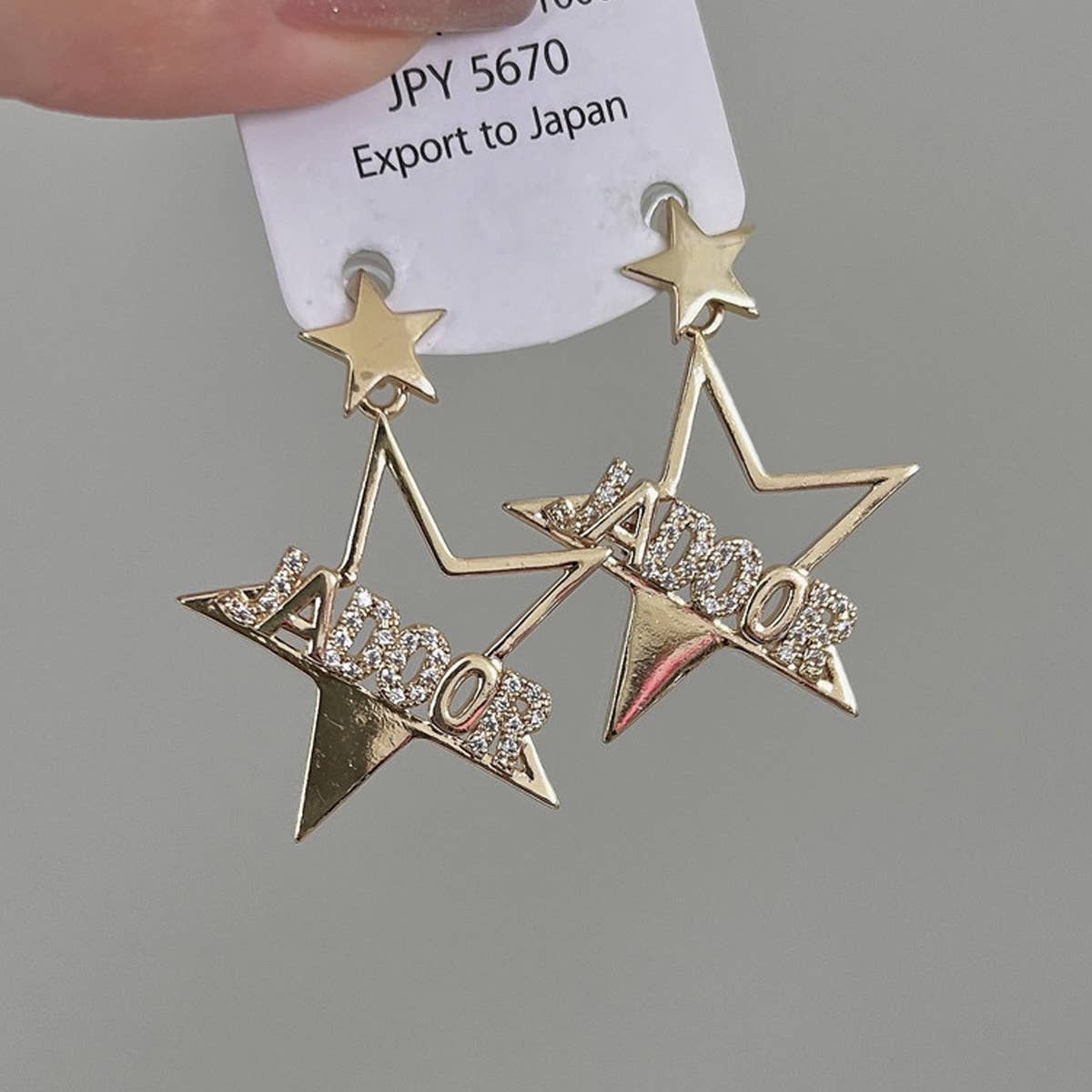 UNIQUE PENTAGRAM EARRINGS