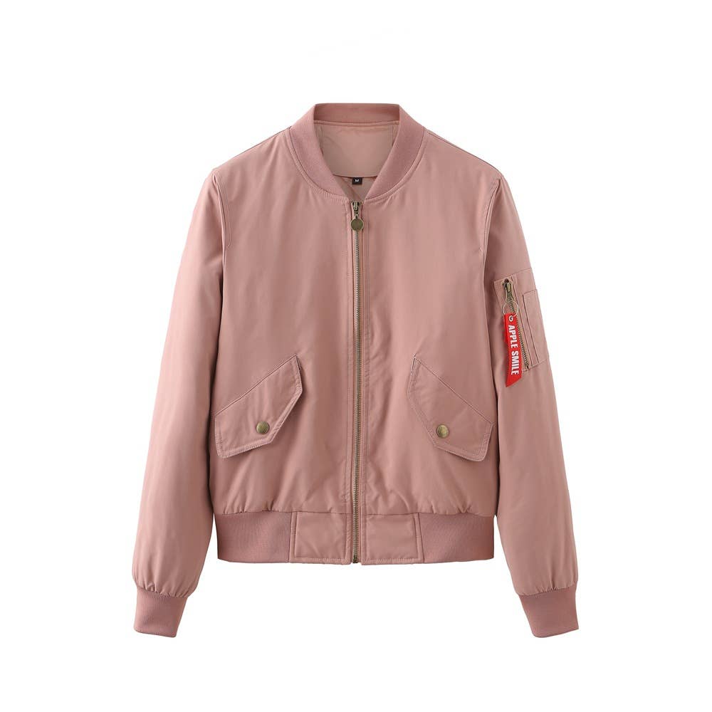 Line jacket Women's baseball jacket and cotton jacket