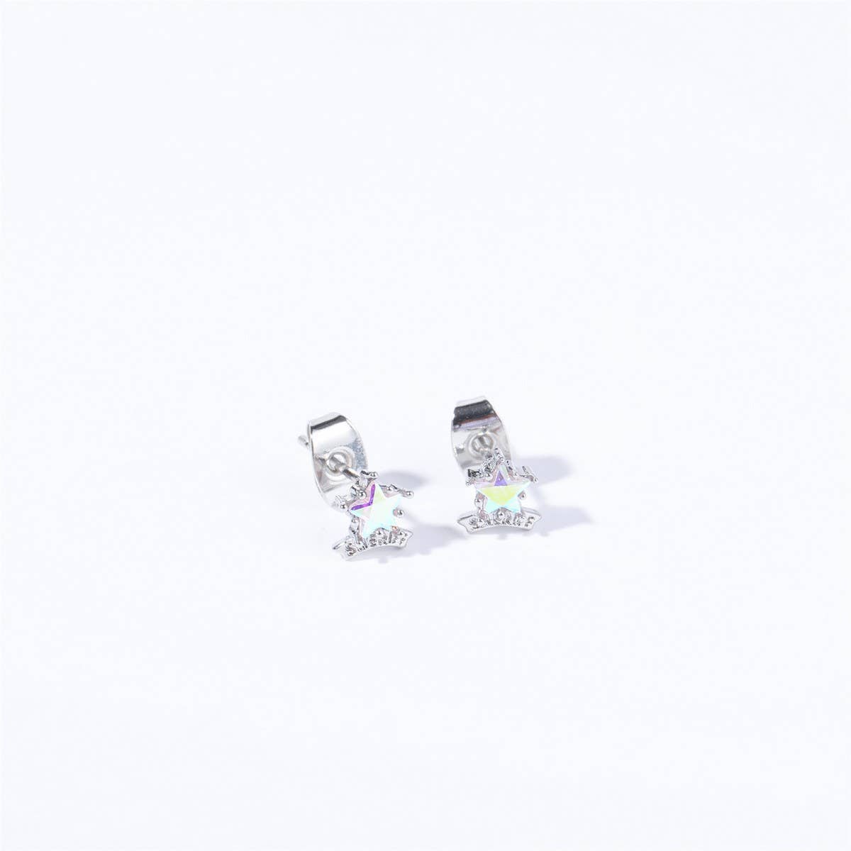 Women??¢s Cowboy Boots Hat Horseshoe Stud Earrings_CWAJE5075