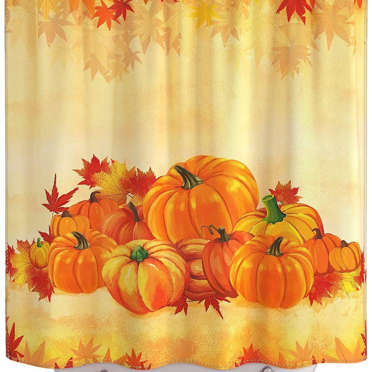 HARVEST PUMPKIN SERIES SHOWER CURTAIN