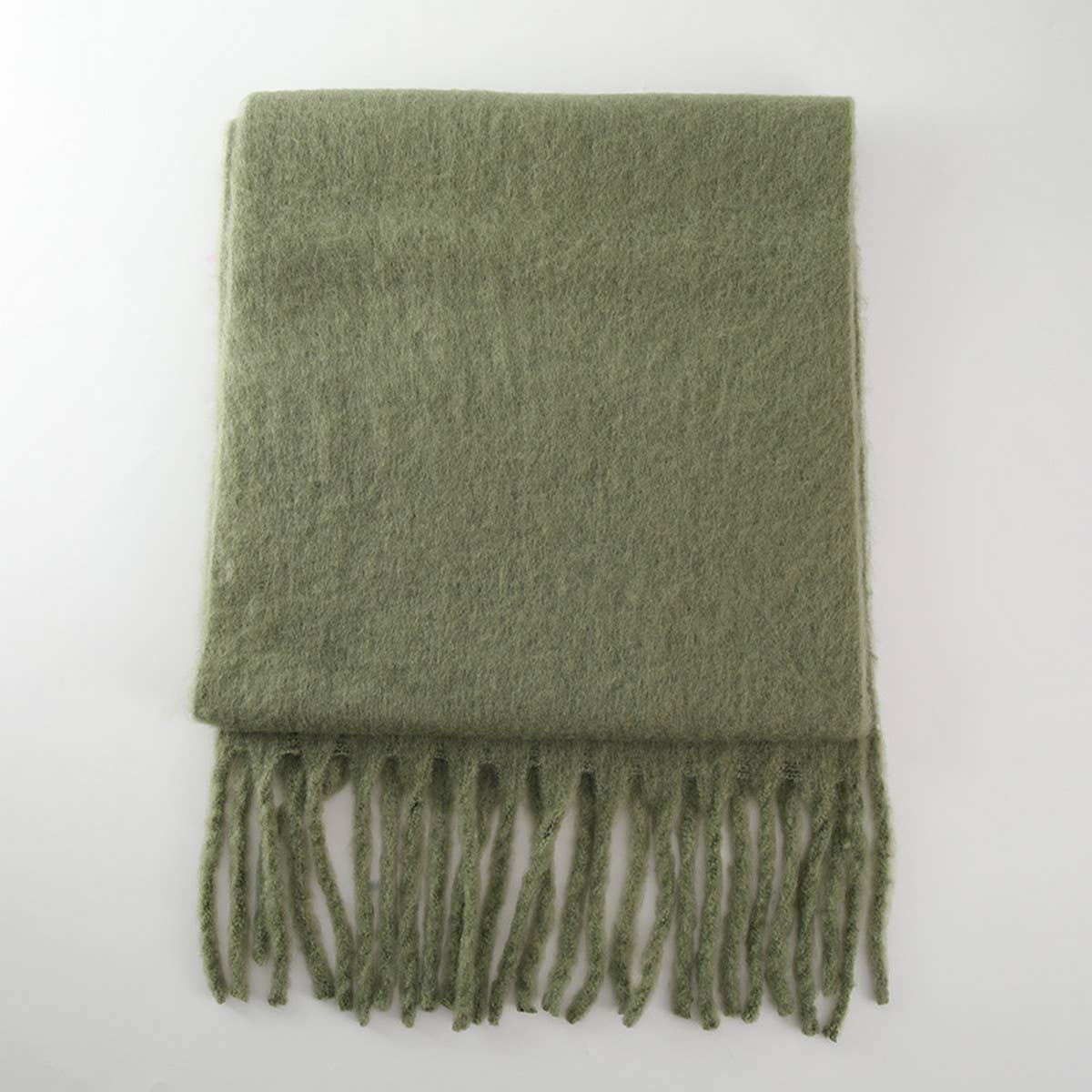 Soft Mohair Feel Scarf - Cozy Winter Wrap_CWASC0323