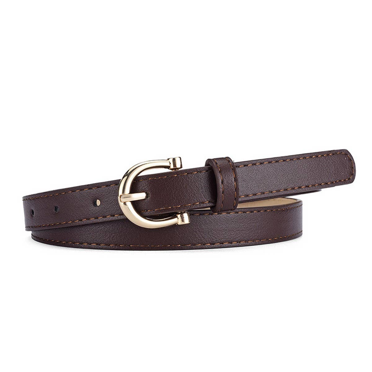 CWABE01253_THIN LEATHER BELT FOR WOMEN JEANS DRESS OUTFIT