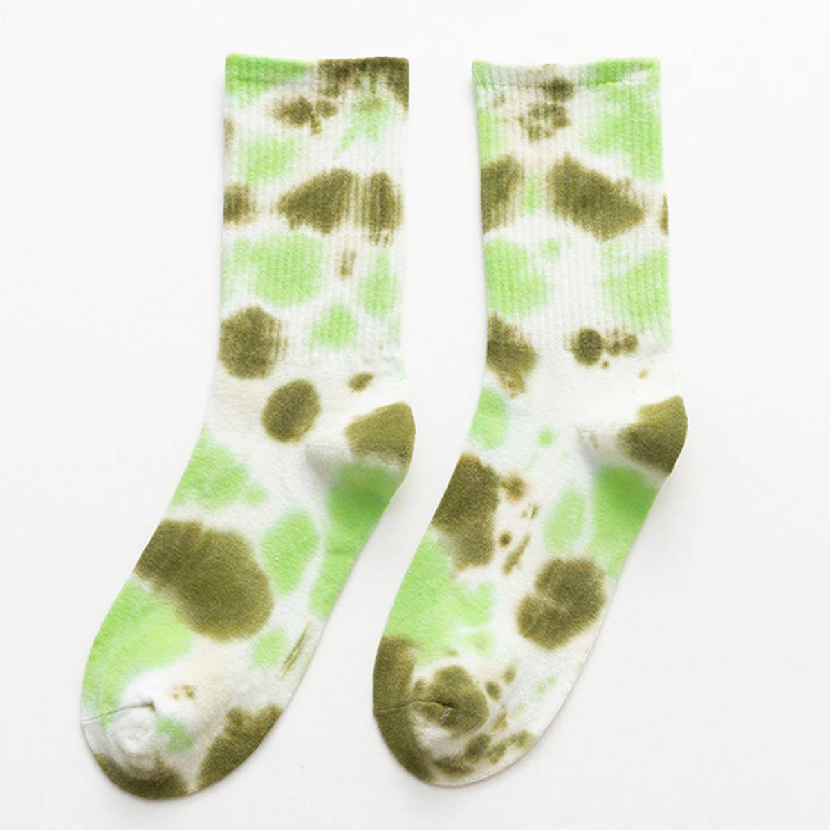 SIMPLE TIE-DYED SKATEBOARD SOCKS_CWMS0269