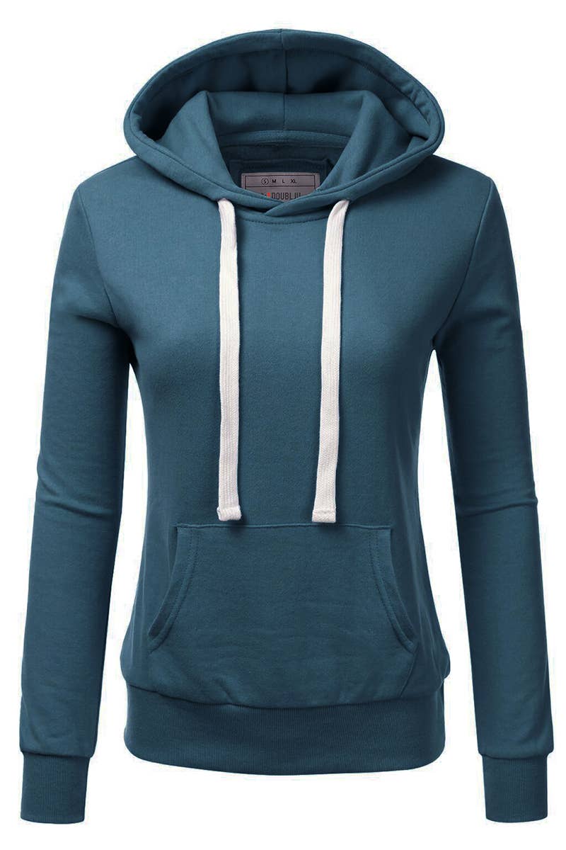 AWOHOL193_Basic Lightweight Pullover Hoodie