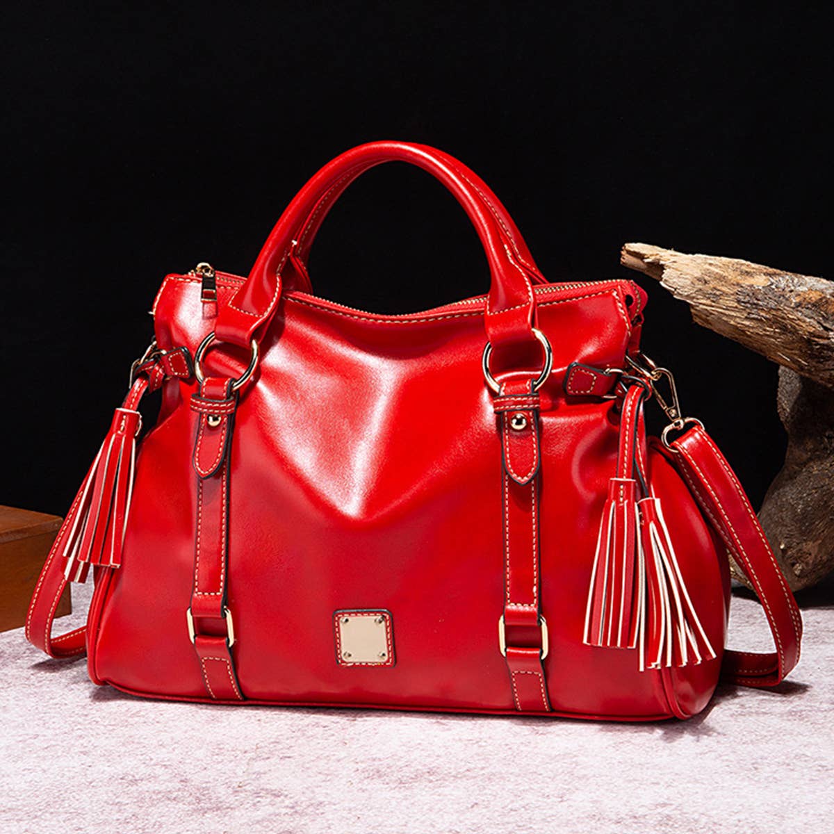 WOMEN LARGE CAPACITY TOTE BAG MESSENGER BAG_CWAB0565