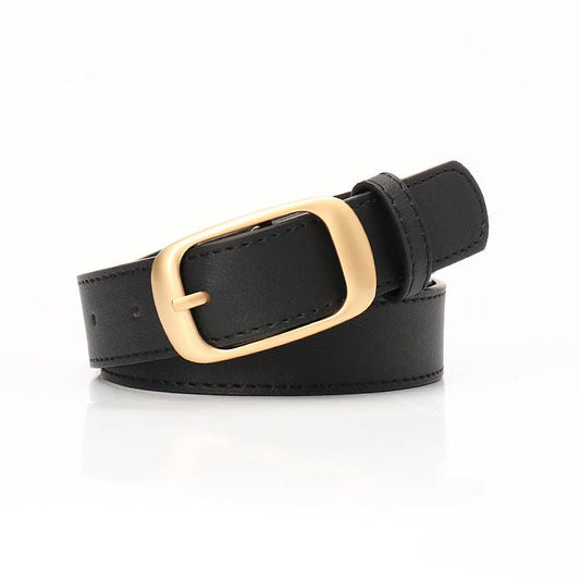 Minimalist and high-end needle-buckle belt