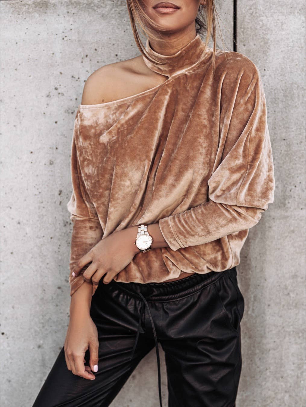 SIMPLE CASUAL LONG-SLEEVED CANARY SWEATSHIRT