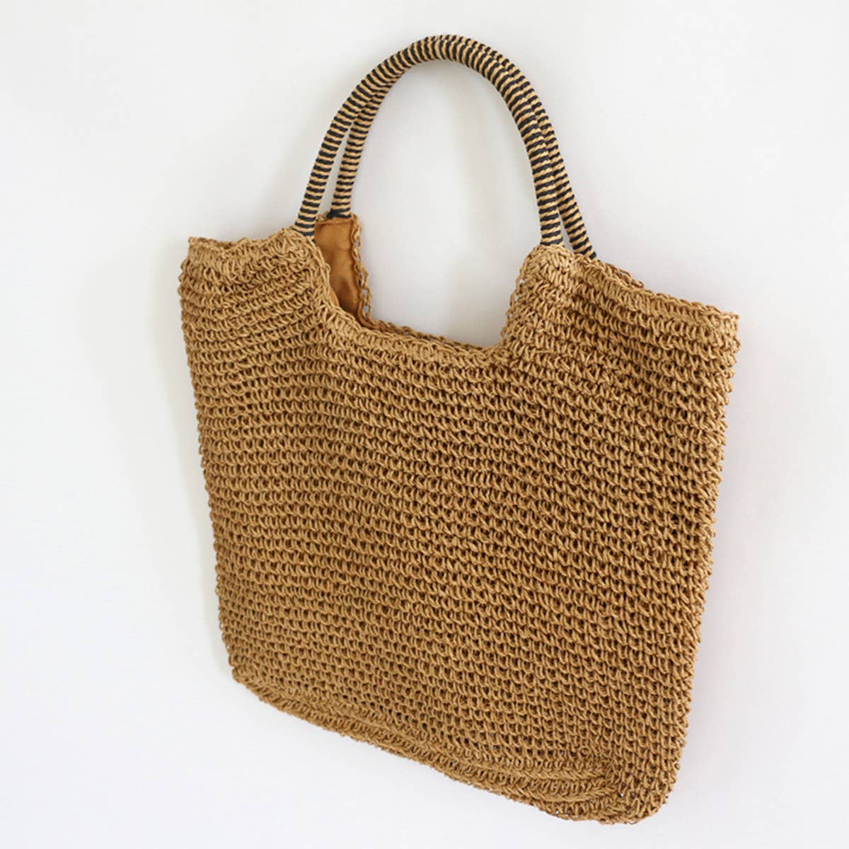WOMEN FASHION HOLLOW WOVEN HANDBAG_CWAB0810