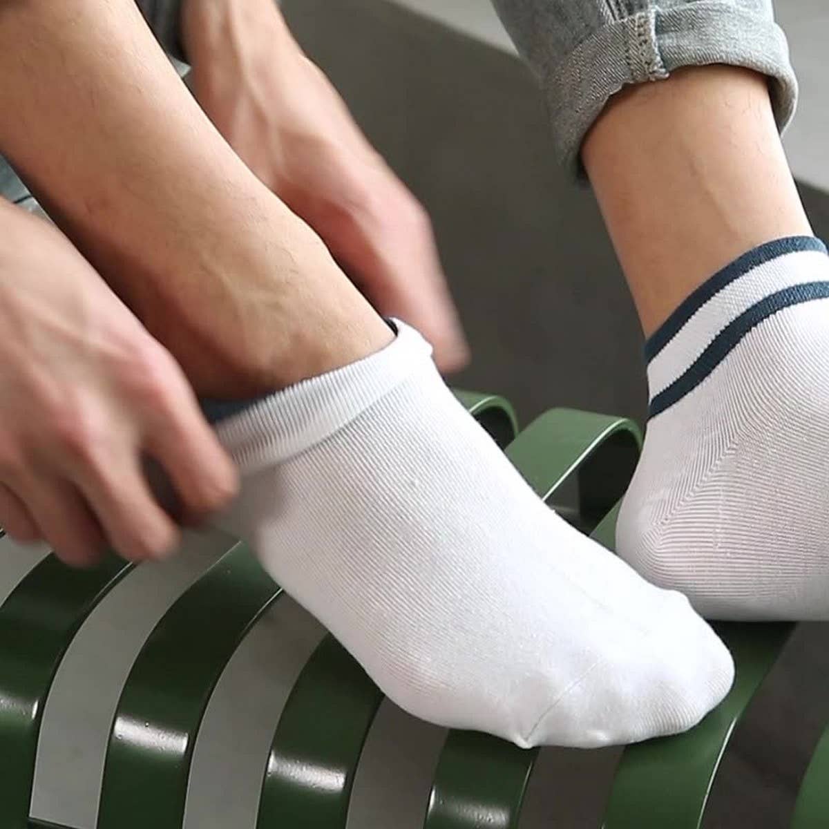 NEW SOLID COLOR SPORTS MEN'S COTTON SOCKS_CWMS2037