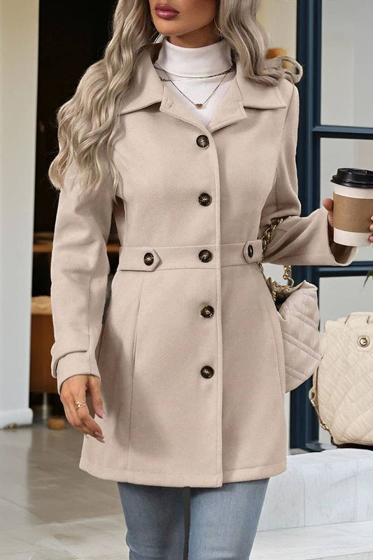 CWOCO00199_ELEGANT LAPEL WOOL BLEND OVERCOAT